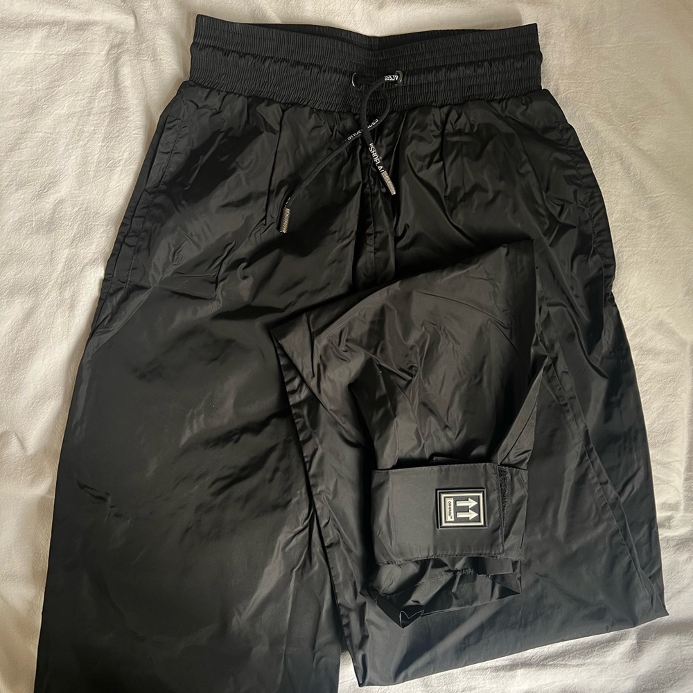 OFF-WHITE by Virgil Abloh Black Drawstring Track Pants